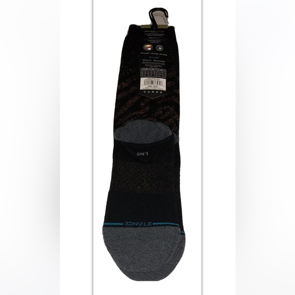 Stance Astros Mesh Crew Socks 1 Pair Men 9-13 Black Orange Baseball MLB Houston - Picture 5 of 11